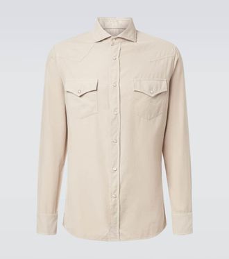 Brunello Cucinelli Cotton corduroy shirt