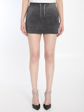 Alexander Wang Mini Skirt With Crystals