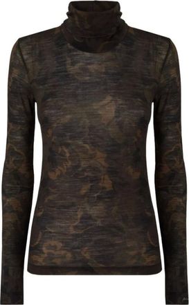 Pinko Pinko, Truien & Vesten, Dames, Groen, L, Wol, Brendola Trui