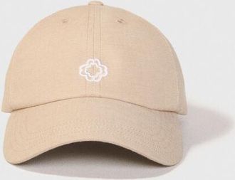 Maje Linen Cap - Off White - Maje