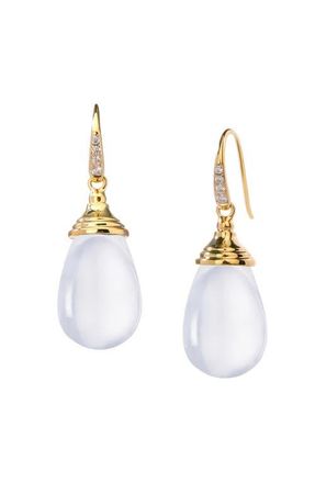 Syna Origin Small Drop Earrings in Moon Quartz at Nordstrom