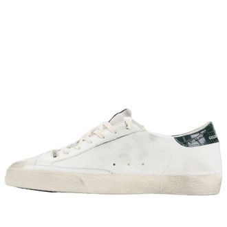 Golden Goose Super-Star White Green GMF00101-F008113-10502