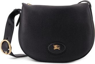 Burberry Leren Crossbodytas - Dames - Schoudertassen - Zwart - ONE Size - Leer - Tassen