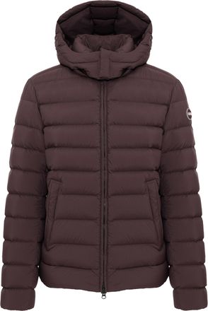 Colmar Black Coffee Black Quilted Hooded Down Jacket