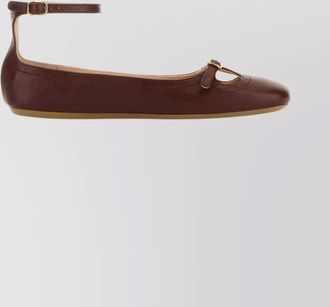 Chlo&eacute; leather misty ballerina shoes