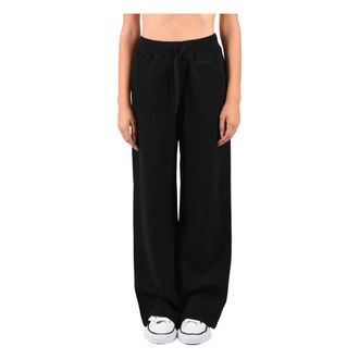 Dondup Pantalones de felpa - Trousers - Mujer - Negro - XS