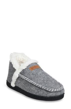 GaaHuu Faux Fur Moc Toe Slipper in Grey at Nordstrom Rack, Size Medium