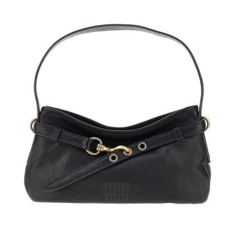 Miu Miu Aventure nappa leather shoulder bag Woman One Size