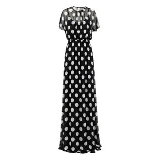 Max Mara Maxi Dresses, female, Multicolor, Size: 2XS Max Mara Studio Dresses Black