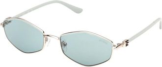 Guess Gu 00289 Zonnebril - Dames - Zonnebrillen - Beige - 56 MM - Accessoires