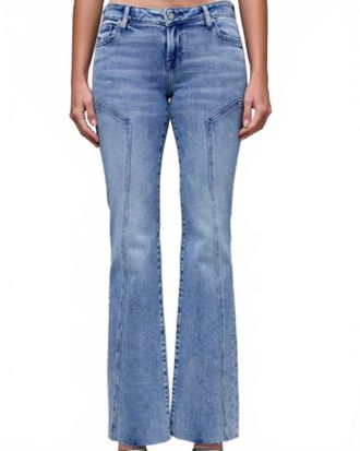 Hidden Jeans Low Rise Ryan Bootcut Jeans In Light Wash