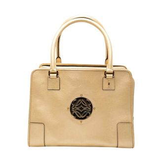 Loewe Borsa in Pelle Pre-owned con Manico Superiore - - Pre-owned - Donna - Giallo - ONE SIZE