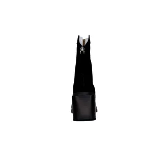 Vince Camuto Water-Repellent Suede Mid-Shaft-Kortimy Black VC-KORTIMY-BLK Womens