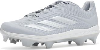 adidas adiZero Electric 2.0 TD TPU Baseball Cleats Mens Shoes Team Light Grey/Silver Metallic/Team Light Grey : 10.5 D - Medium, Rubber