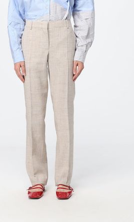 Moschino Pantaloni slim fit in viscosa
