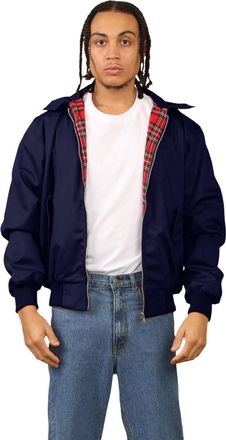 Janisramone Mens Harrington Jackets, Zip Up Classis Retro Scooter 1970 s Vintage Jacket For Men, Bomber Jackets For Men UK, Winter Coat Casual Jackets For Men UK