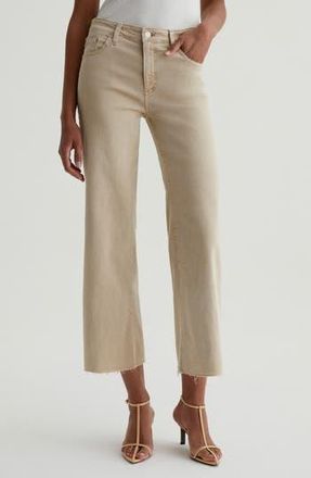AG - Adriano Goldschmied Saige Ankle Wide Leg Jeans in Sulfur Pumice at Nordstrom Rack, Size 32