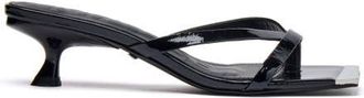 Mallet Footwear Elisa Patent Low Heel Shoes in Black at Nordstrom, Size 10