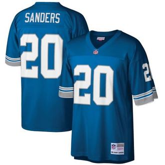 Mitchell & Ness Mens Mitchell & Ness Barry Sanders Blue Detroit Lions Big & Tall 1996 Retired Player Replica Jersey at Nordstrom, Size Xxx-Large