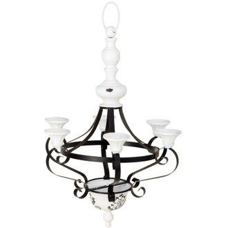 Wanderlust Deco Wanderlust Deco - Candelabro De Metal Negro 52.07x45.72x67.31/74.93h Cm
