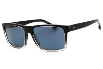 HUGO BOSS Acetate Frame Sunglasses - Black