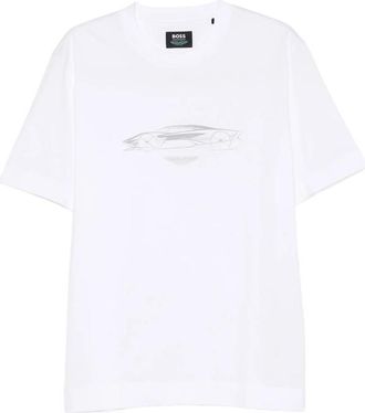 HUGO BOSS X Aston Martin C-Taut Graphic-print T-shirt