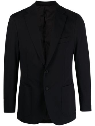 Boggi Milano Blazer met enkele rij knopen - Zwart