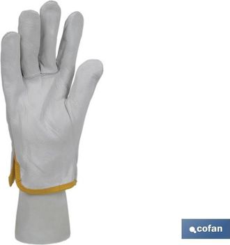 cofan Cofan - Guantes Estilo Conductor De Piel De Cabrito De Perfecta Adaptaci&oacute;n Y Tacto Excelente En Pack De 12 Unidades T-10 (12 Pares)