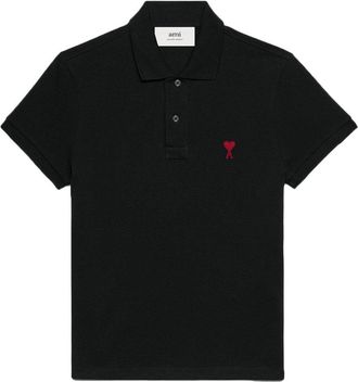 Ami Polo With Red Ami de Coeur