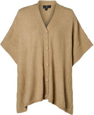Mart Visser Ayla Lurex Poncho Zand / Goud