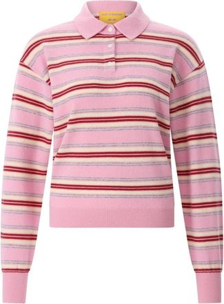 Guest In Residence Truien & Vesten, Dames, Roze, L, Kasjmier, Collegiate Polo Shirt