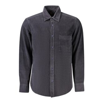 HUGO BOSS Camisa de Pana Relegant - Shirts - Hombre - Azul - 2XL