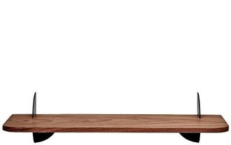 AYTM Design Wandregal Aedes 50 x 18 cm - Nussbaum/Schwarz