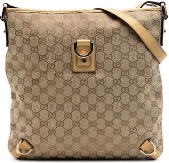 Gucci Pre-owned Abbey Borsa a Tracolla - - Pre-owned - Donna - Beige - ONE SIZE