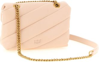Pinko Love Crossbody Bag - Beige