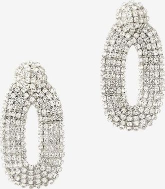 Deepa Gurnani Ohrh&auml;nger aus Strass Shyna S