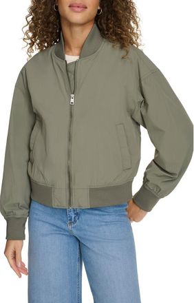 Levi's Relaxed Bomber Jacket in Sage at Nordstrom, Size X-Small
