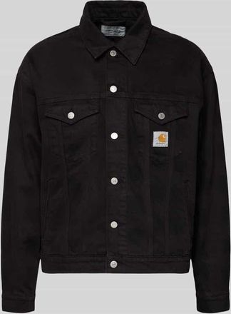 Carhartt Work in Progress Jeansjacke mit Label-Detail Modell EVERSON in Black, Größe XL