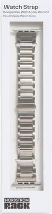 Nordstrom Rack Apple Watch Linked Watchband in Stainless at Nordstrom Rack