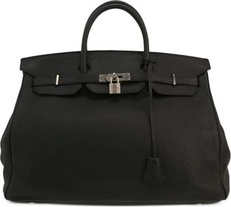 Herm&egrave;s 2013 Birkin 40 leren handtas - Zwart