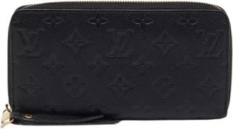 Louis Vuitton Pre-owned Wallets, female, Black, Size: ONE SIZE Pre-owned Canvas Wallet