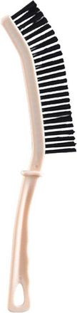 OEM Cepillo Para Limpiar Juntas - Cepillo Estrecho Para Ducha - Limpieza De Ba&ntilde;o - Mango Largo - 23 Cm - Caqui