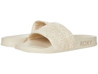 Roxy Slippy Jute Womens Shoes Cream : 5 M, Synthetic