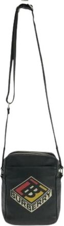 Burberry Pre-owned Cross Body Bags, female, Black, Size: ONE SIZE Pre-owned Vintage Shoulder Bag