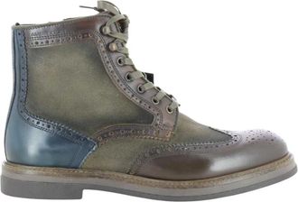 Ambitious Bruine Herenschoenen Stijlvol Model - Heren - Veterlaarzen - Bruin - 42 EU - Schoenen