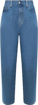 Carhartt Work in Progress Landon jeans met logo - Heren - Loose Fit Jeans - Blauw - W29 - Katoen - Jeans