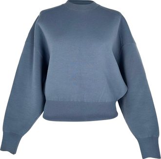 Acne Studios Knitted Sweater in Blue Polyester