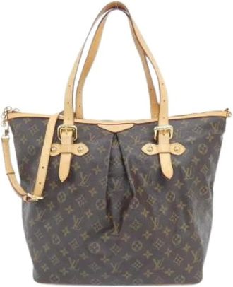 Louis Vuitton Pre-owned Tote Bags, female, Brown, Size: ONE SIZE Pre-owned Vintage Monogram Tote Bag