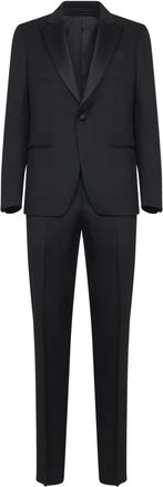 Lardini Single Breasted Suit Set - Heren - Business pakken - Zwart - 3XL - Kostuums
