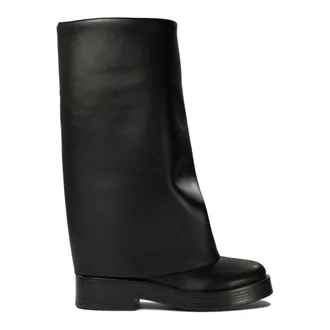 Casadei High Boots, female, Black, Size: 8 1/2 US Black Ankle Boots for Women